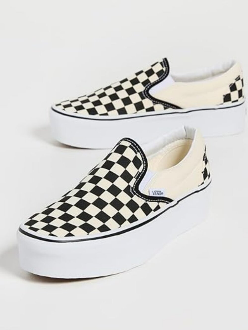 Vans Checkerboard Slip Ons NEW IN THE BOX Mens 9.5 Womens 11